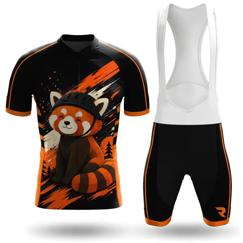 Red Panda Men's Short Sleeve Cycling Kit made by RSSC Sports