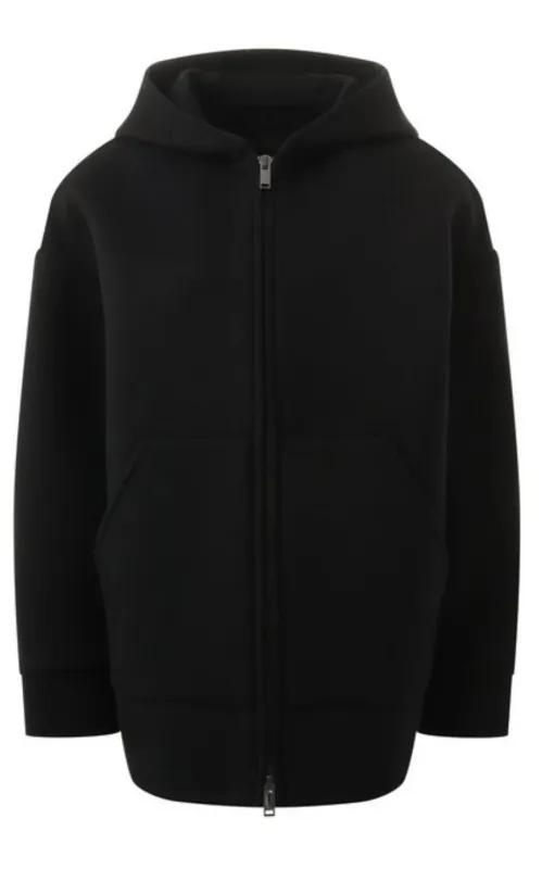 Zip-Up Drop Shoulder Hoodie Jacket sold by Runaway Catalog