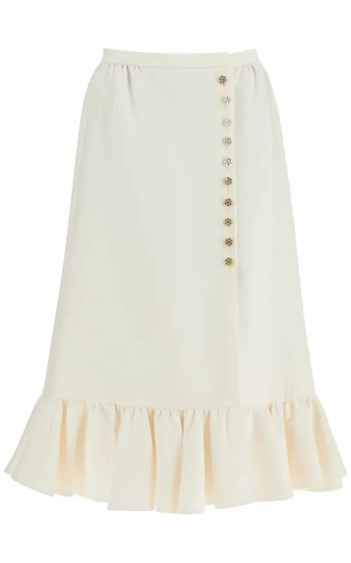 Crepe Couture Midi Skirt sold by Runaway Catalog