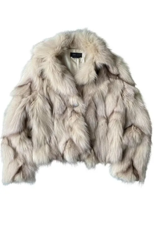 White Fox Coat sold by Runaway Catalog