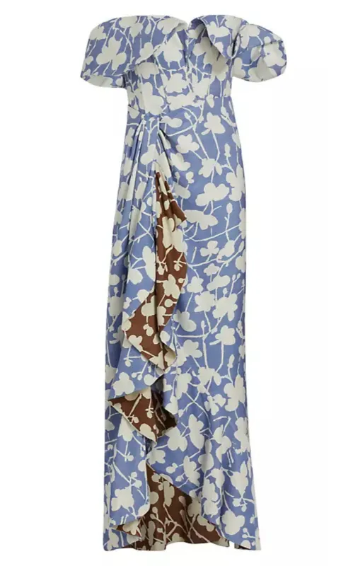 Floral Off The Shoulder Dress made by Runaway Catalog