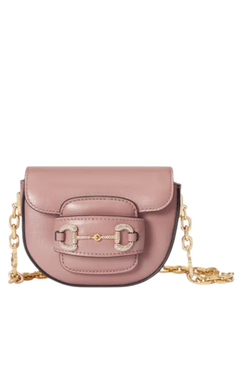 Pink Horsebit 1955 Belt Bag sold by Runaway Catalog