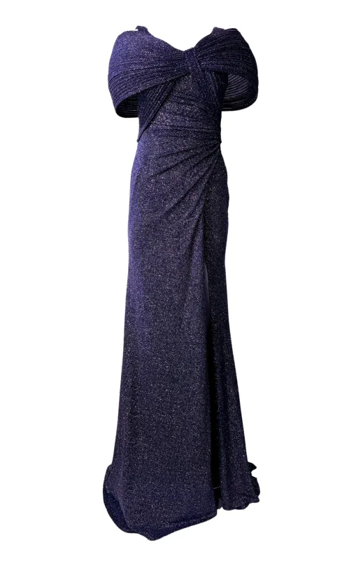 Off-shoulder Sparkling Prom Gown Party Dress sold by Runaway Catalog