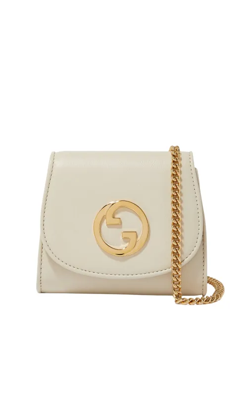 Blondie Medium Chain Wallet in Cream sold by Runaway Catalog