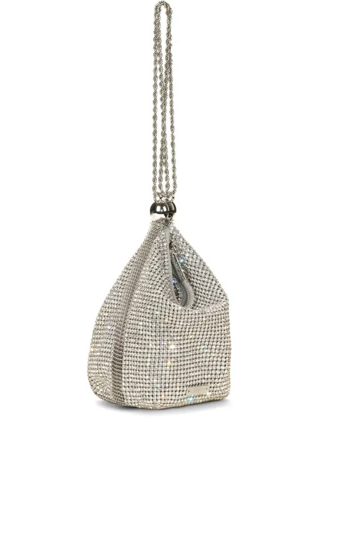 Rue Crystal Top Handle Bag Wristlet made by Cult Gaia
