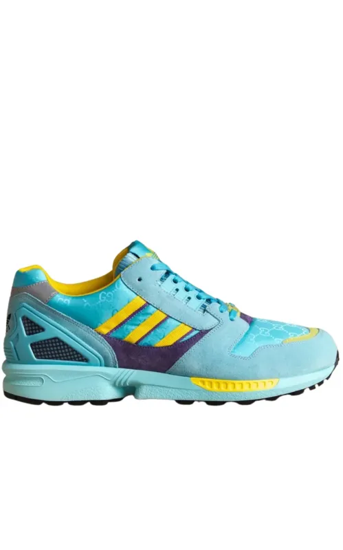 Adidas ZX 8000 Two Tone Suede Sneakers made by Gucci