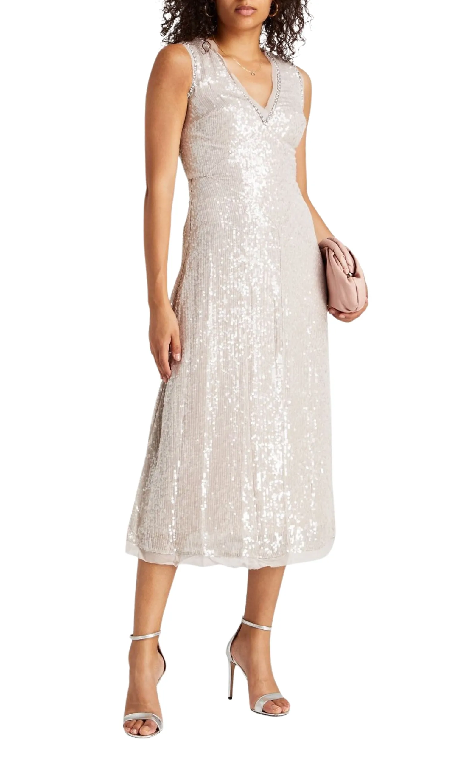 Denise Crystal Embellished Sequin Midi Dress sold by Runaway Catalog product image thumbnail 2