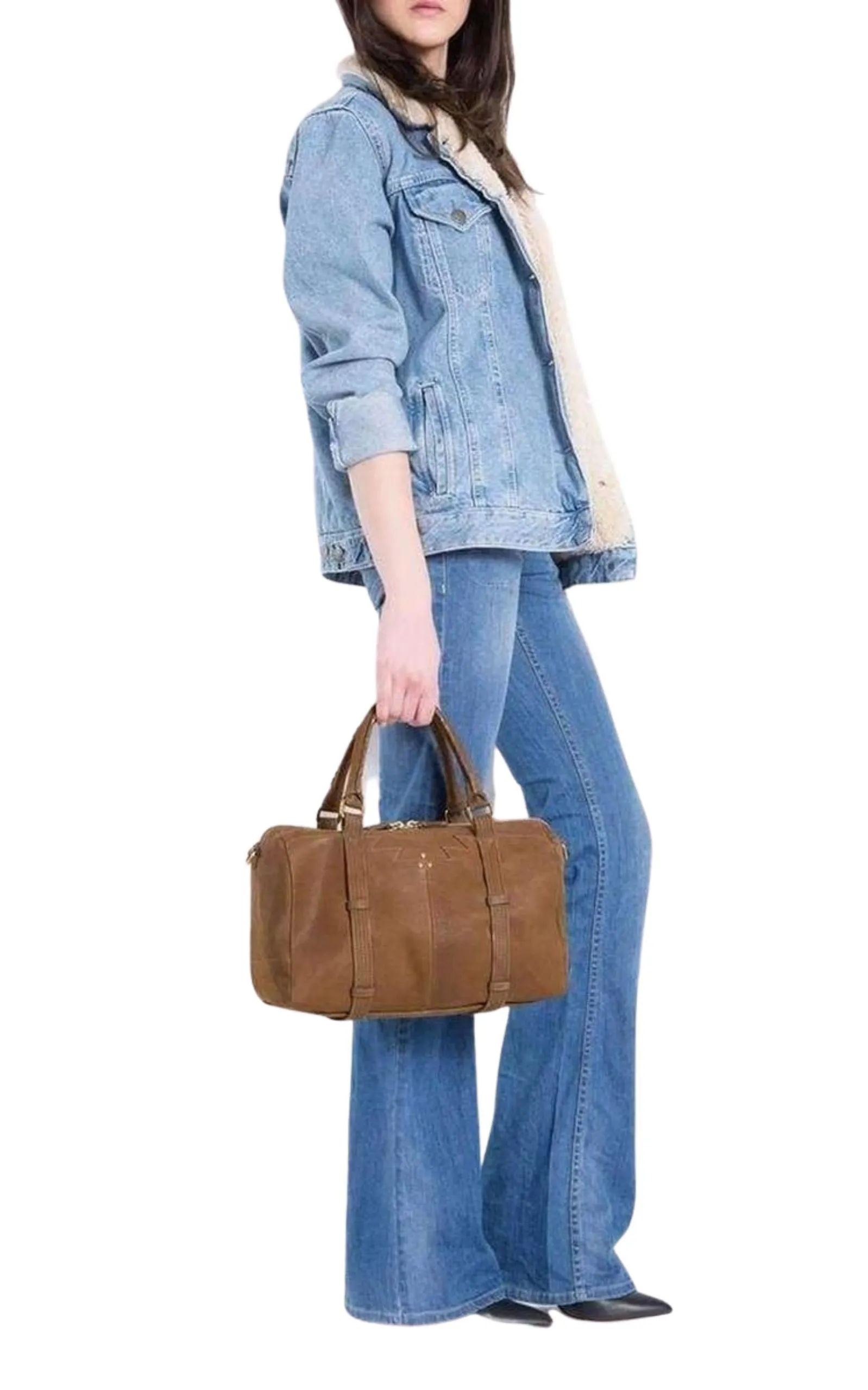 Raoul Khaki Leather Tote Bag sold by Runaway Catalog product image thumbnail 2