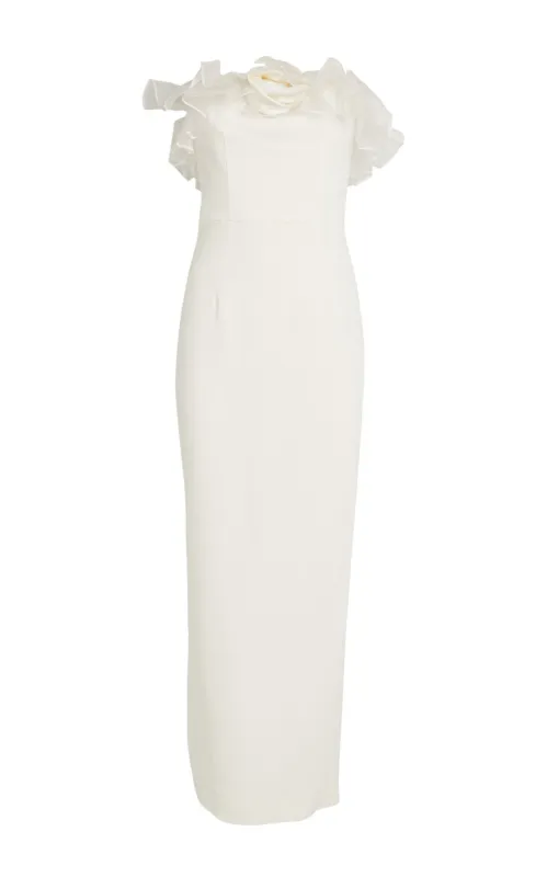 Organza-Trim Maxi Dress sold by Runaway Catalog