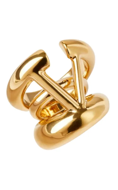 V Logo Signature Ring sold by Runaway Catalog