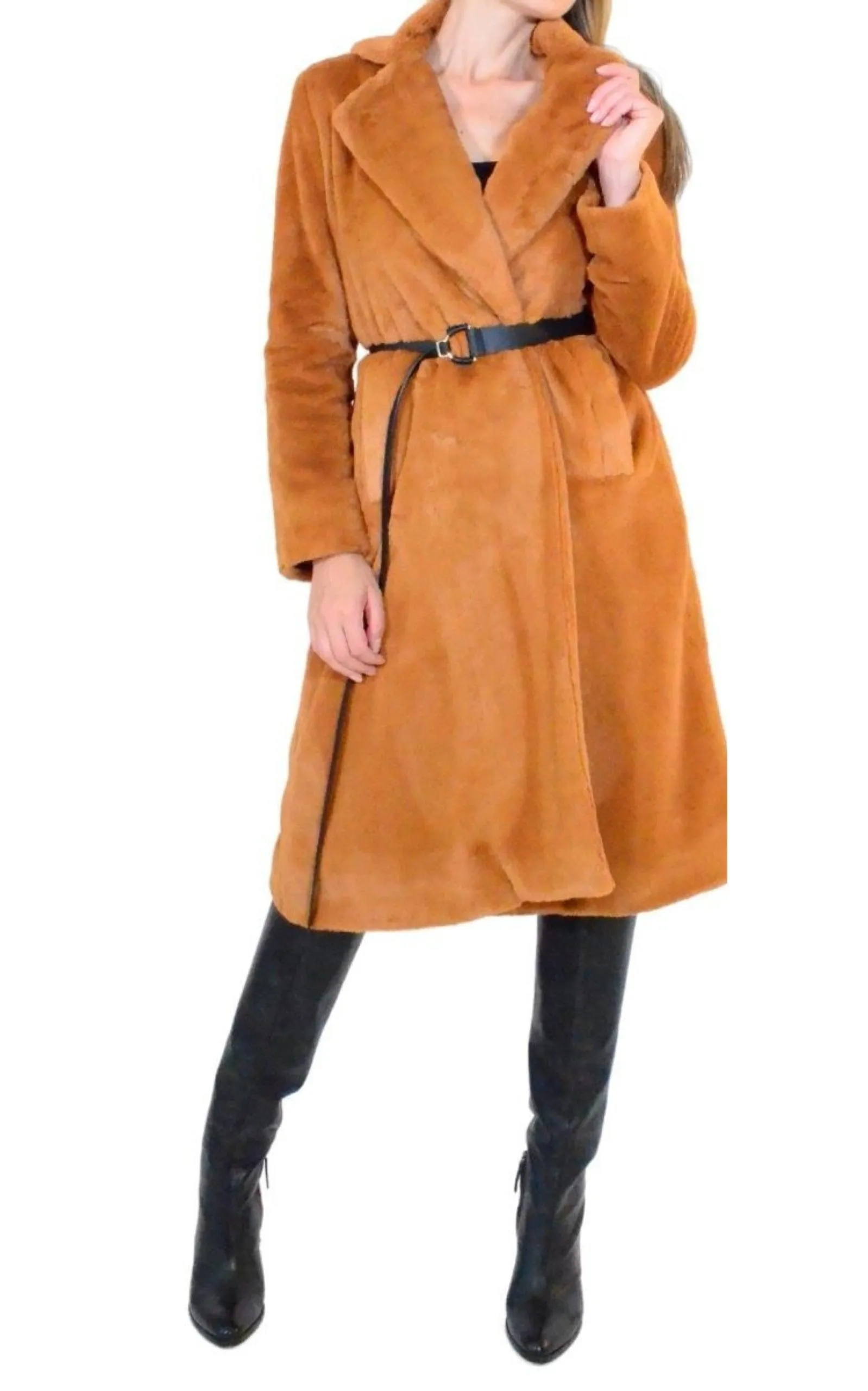 Plush Trench Coat sold by Runaway Catalog product image thumbnail 5