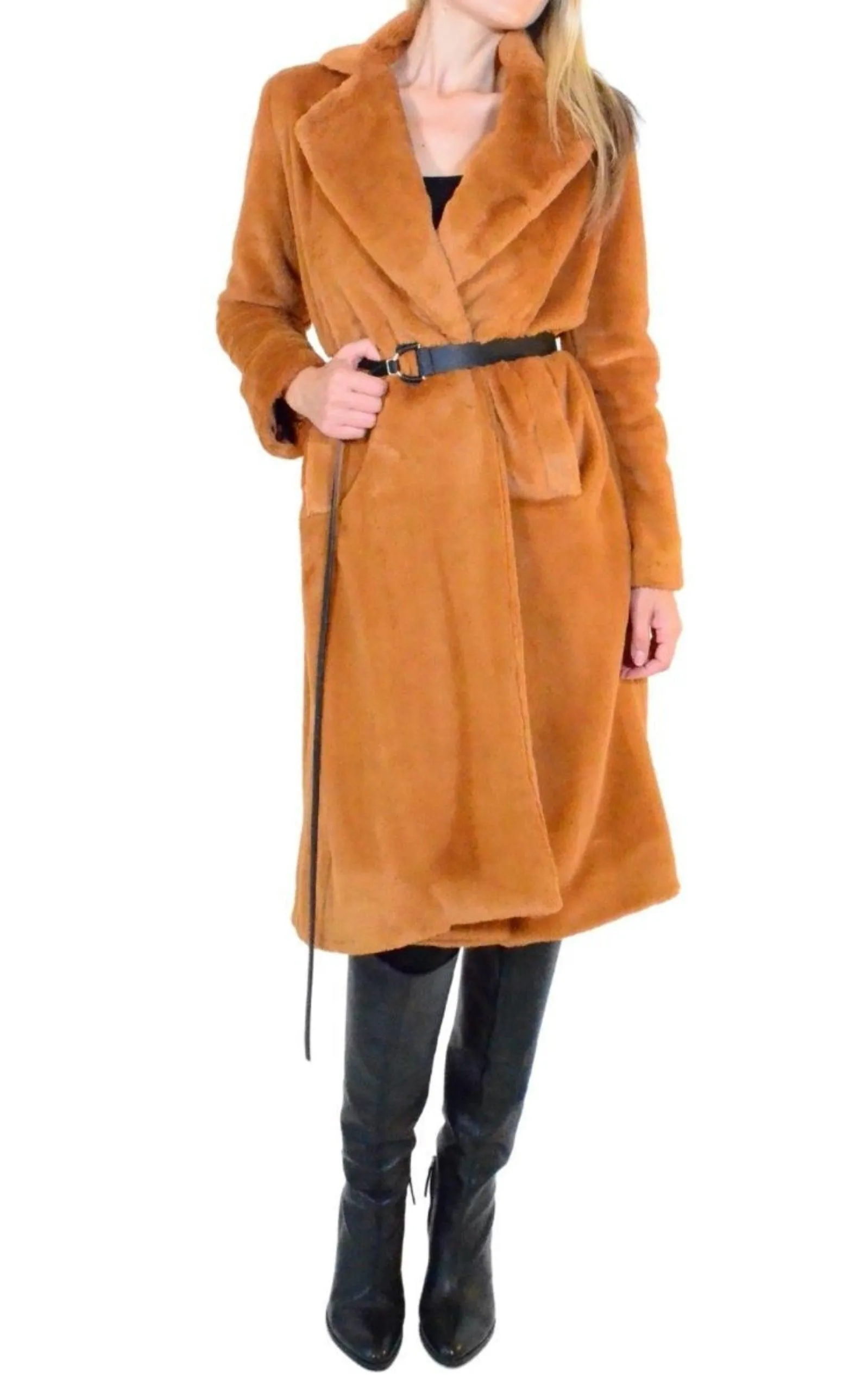 Plush Trench Coat sold by Runaway Catalog product image thumbnail 3