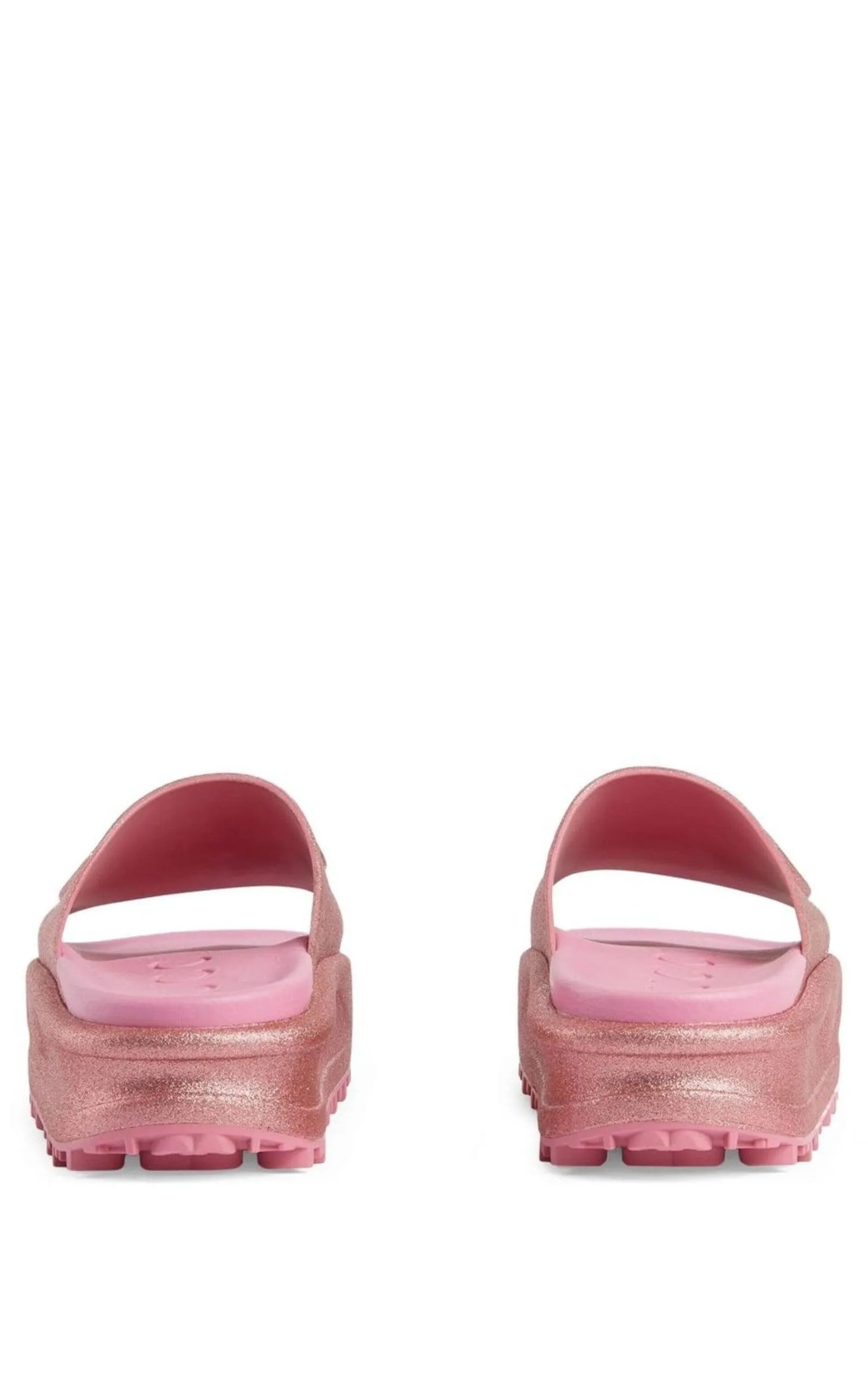 Miami GG-Embossed Glittered Rubber Slides sold by Runaway Catalog product image thumbnail 5