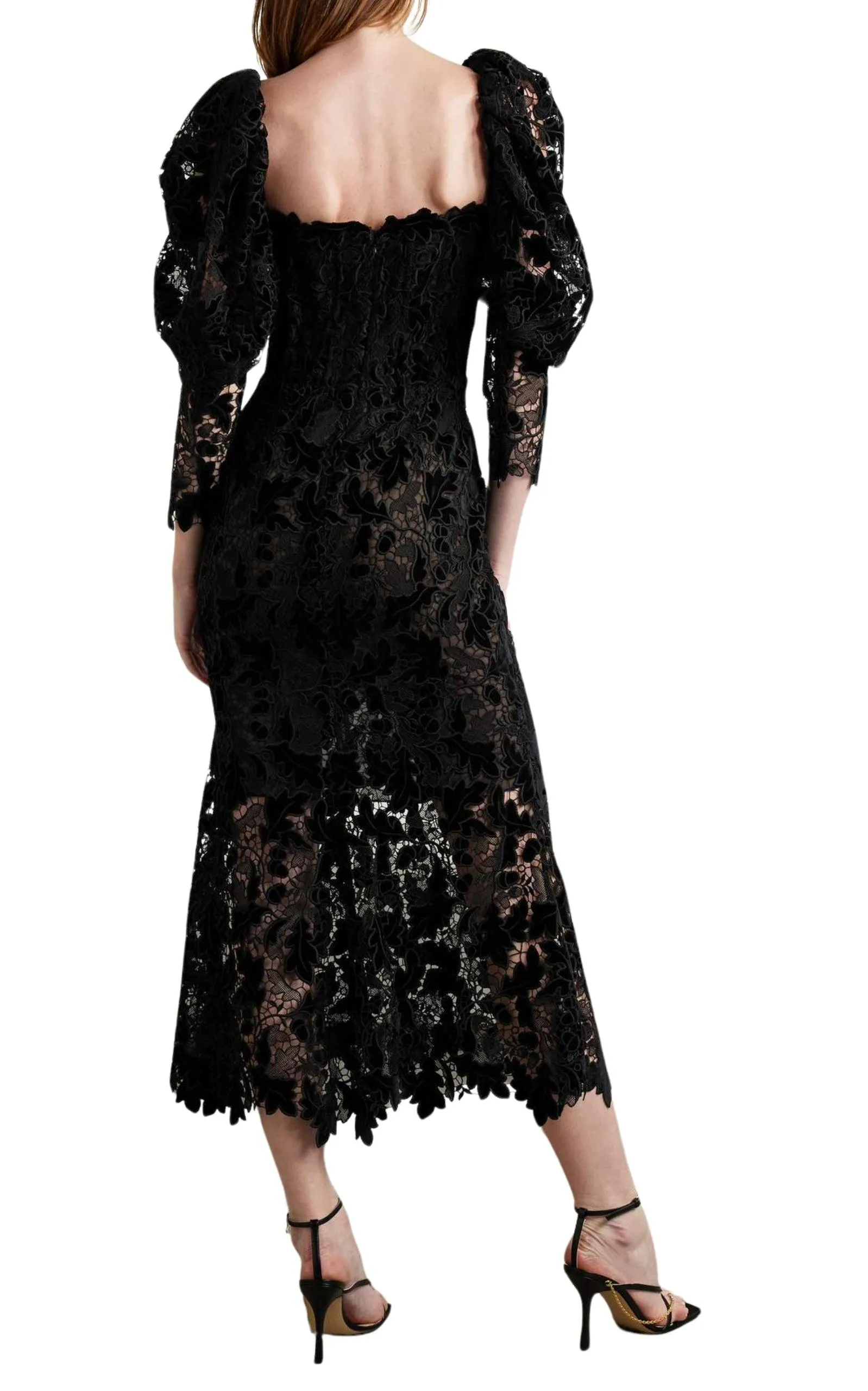 Guipure Lace Midi Dress sold by Runaway Catalog product image thumbnail 3