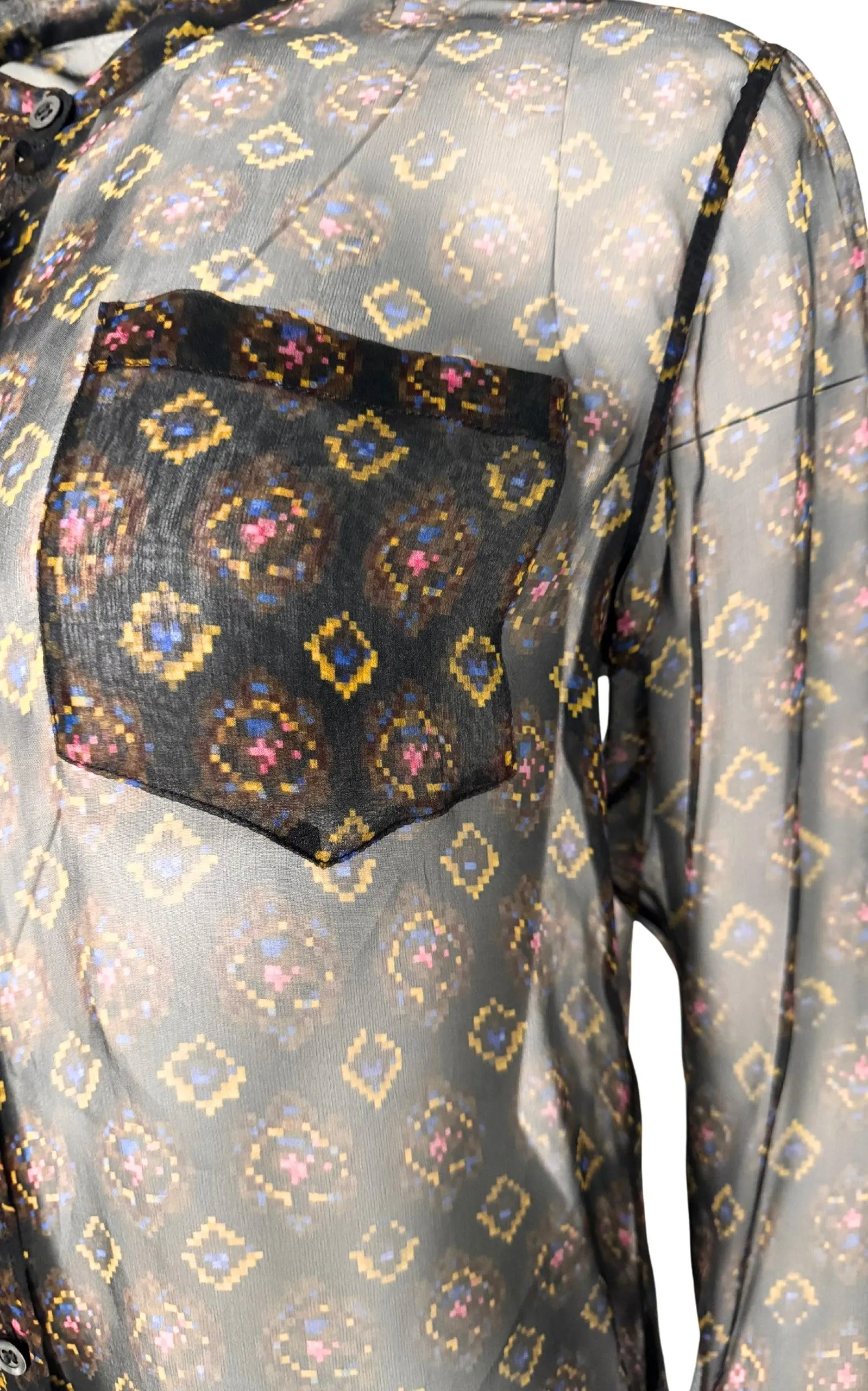 Chiffon Tunic Blouse sold by Runaway Catalog product image thumbnail 4