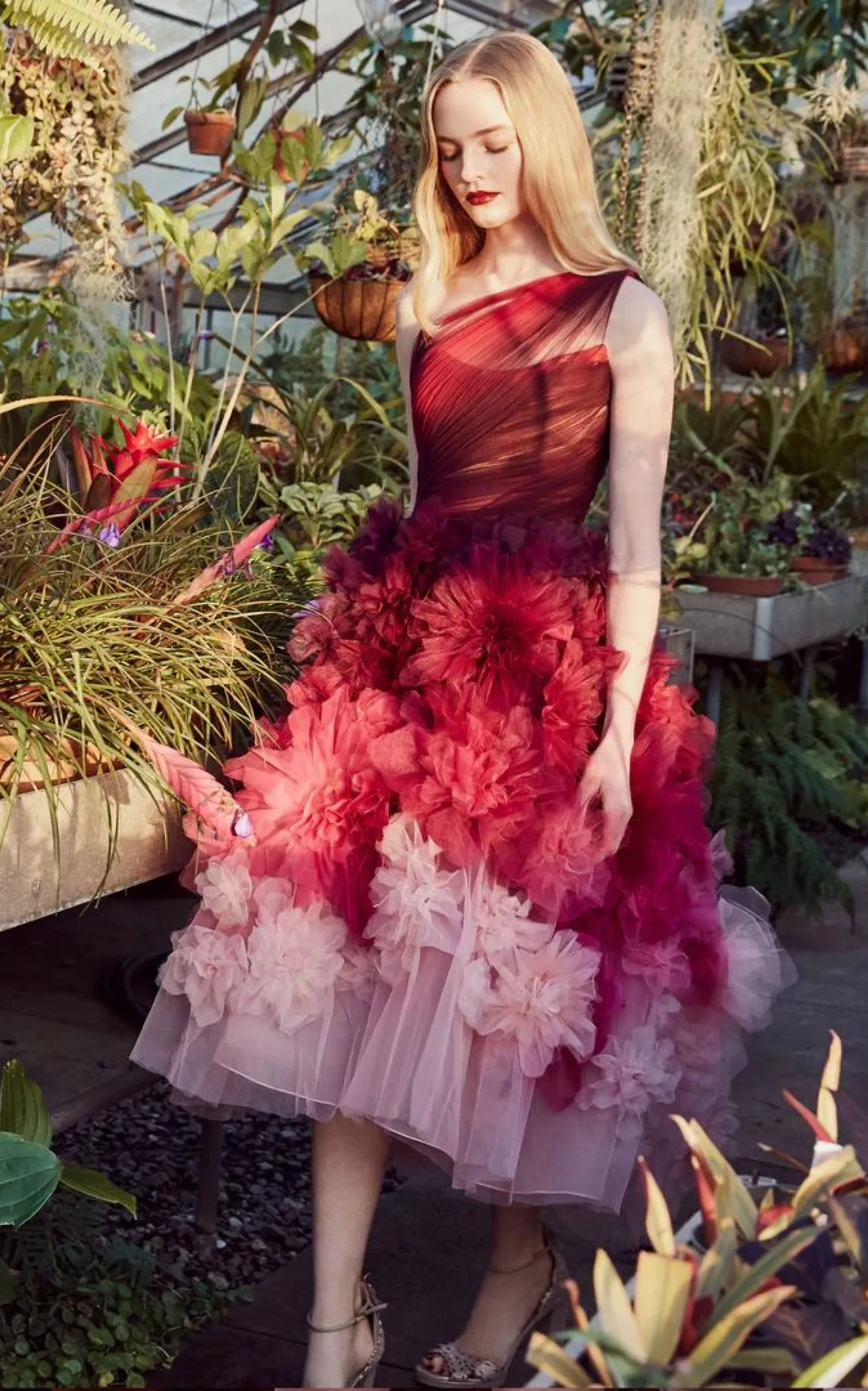 One Shoulder Floral Dress sold by Runaway Catalog product image thumbnail 2