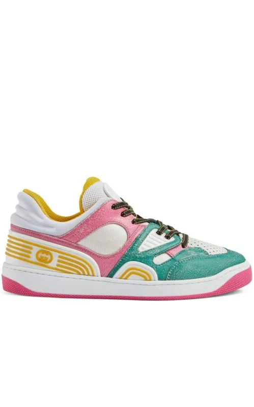 Basket Panelled Sneakers made by Gucci