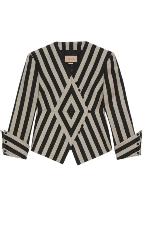 Wool Blend Blazer Jacket sold by Runaway Catalog