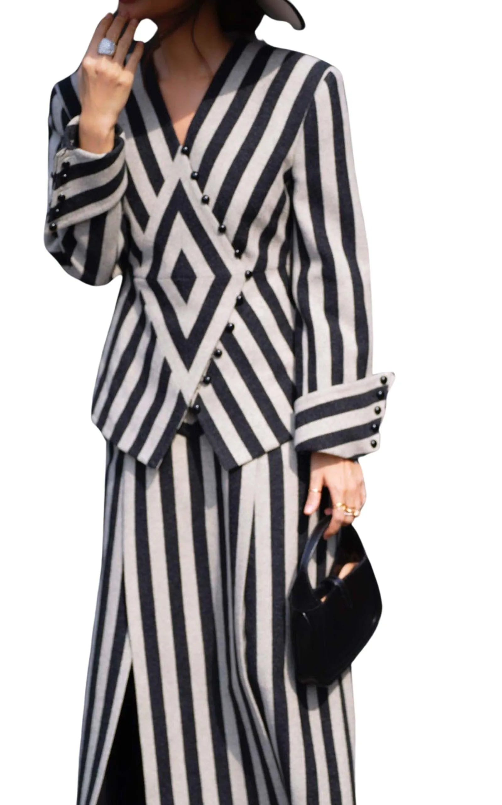 Wool Blend Blazer Jacket sold by Runaway Catalog product image thumbnail 2