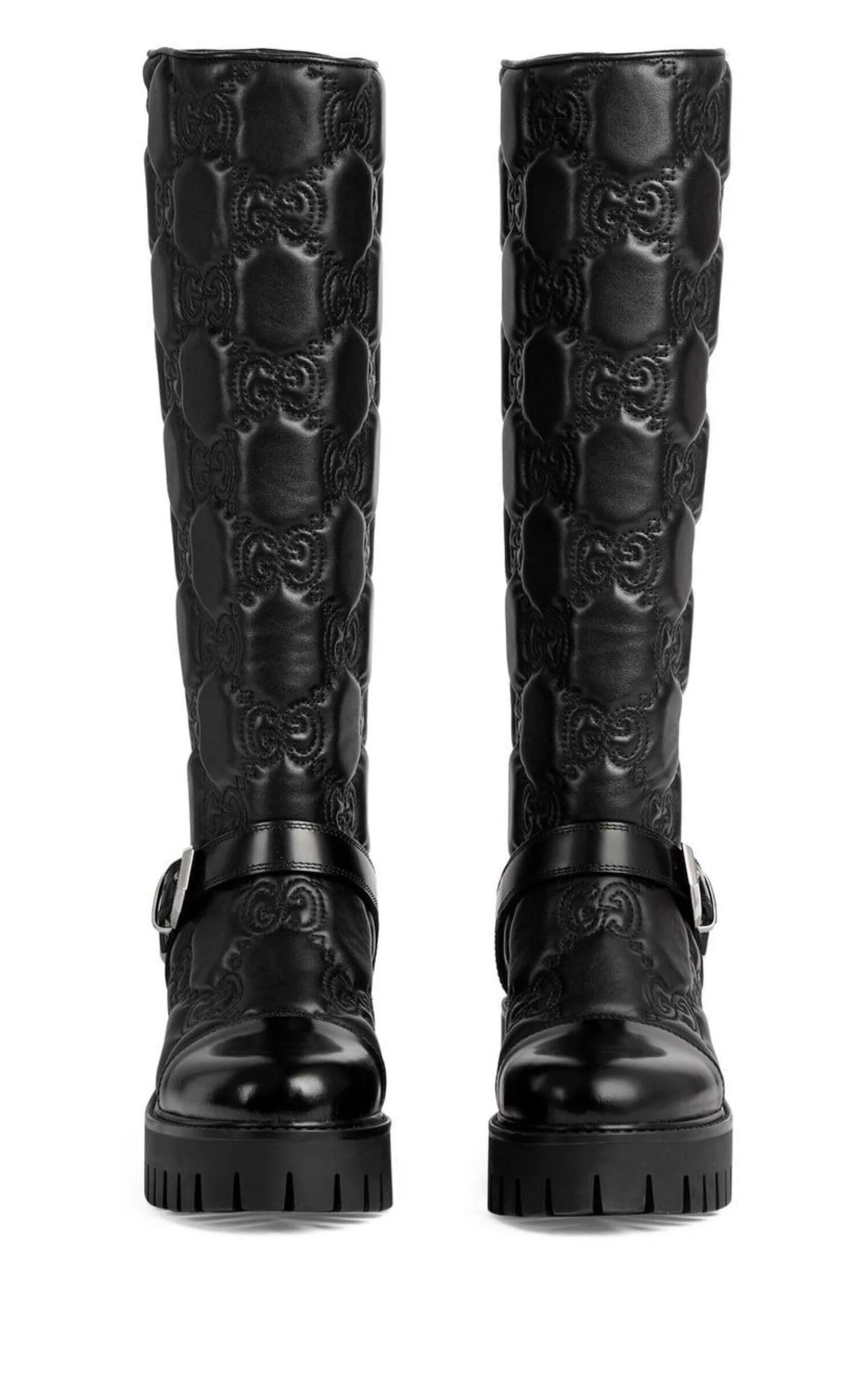 GG Matelassé Lug Sole Boots sold by Runaway Catalog product image thumbnail 4