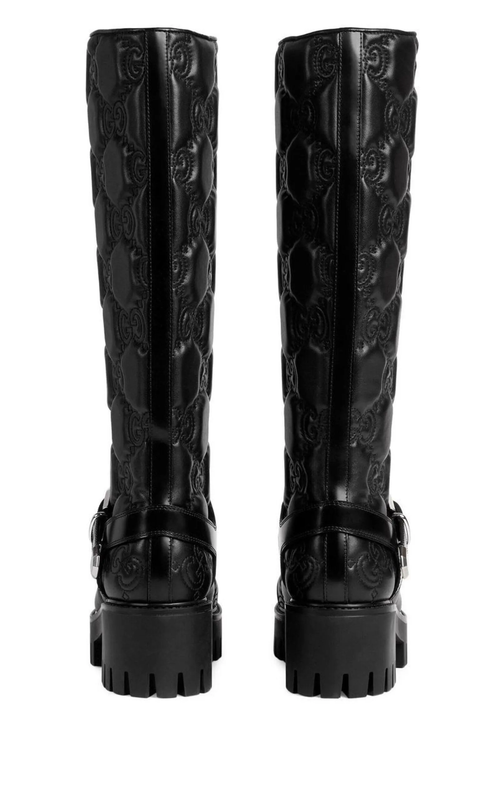 GG Matelassé Lug Sole Boots sold by Runaway Catalog product image thumbnail 5