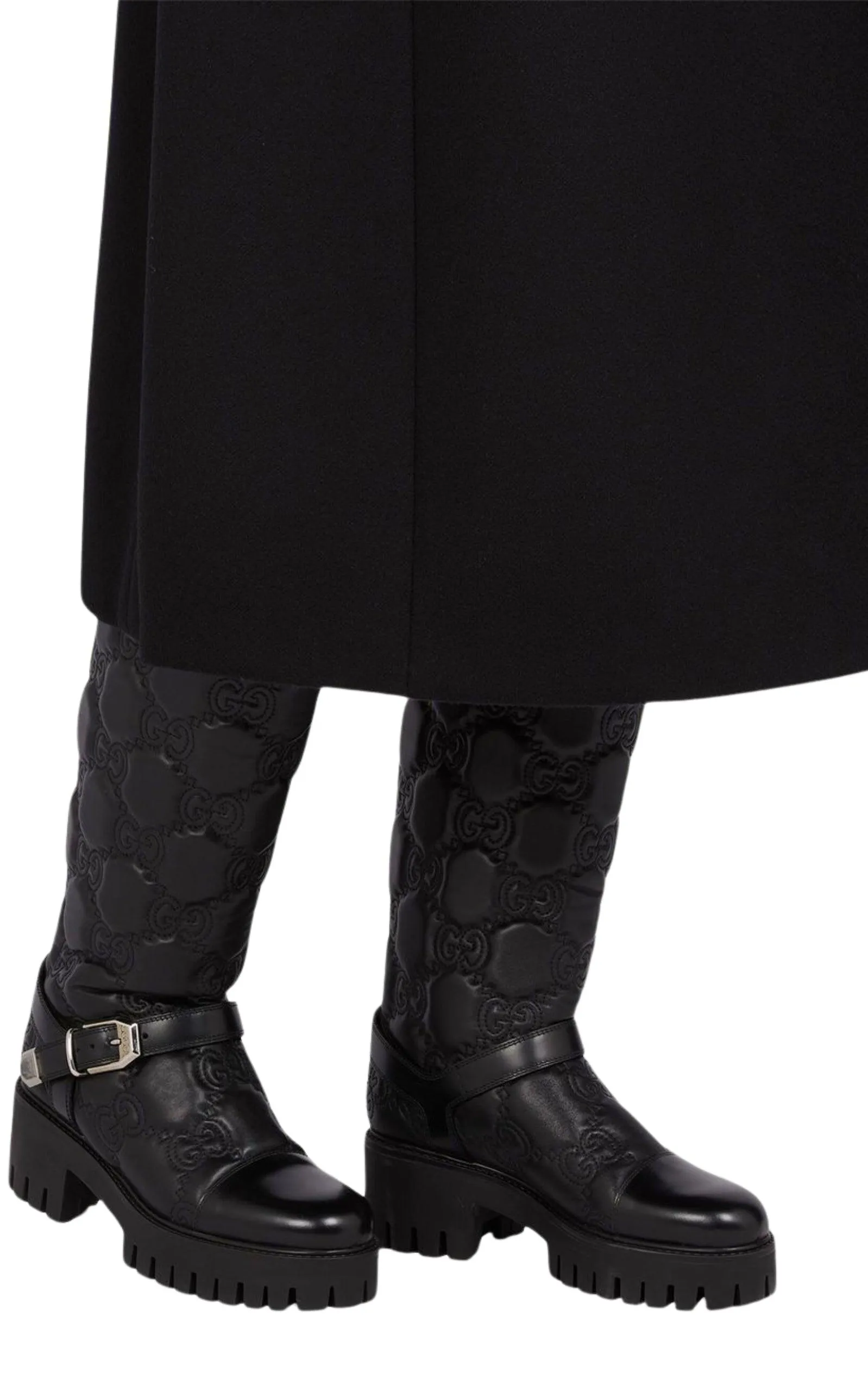 GG Matelassé Lug Sole Boots sold by Runaway Catalog product image thumbnail 2