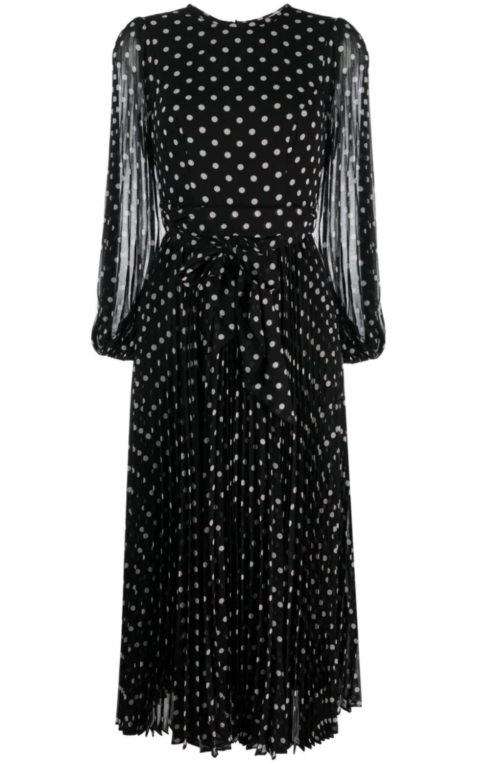 Polka Dot-print Pleated Dress sold by Runaway Catalog
