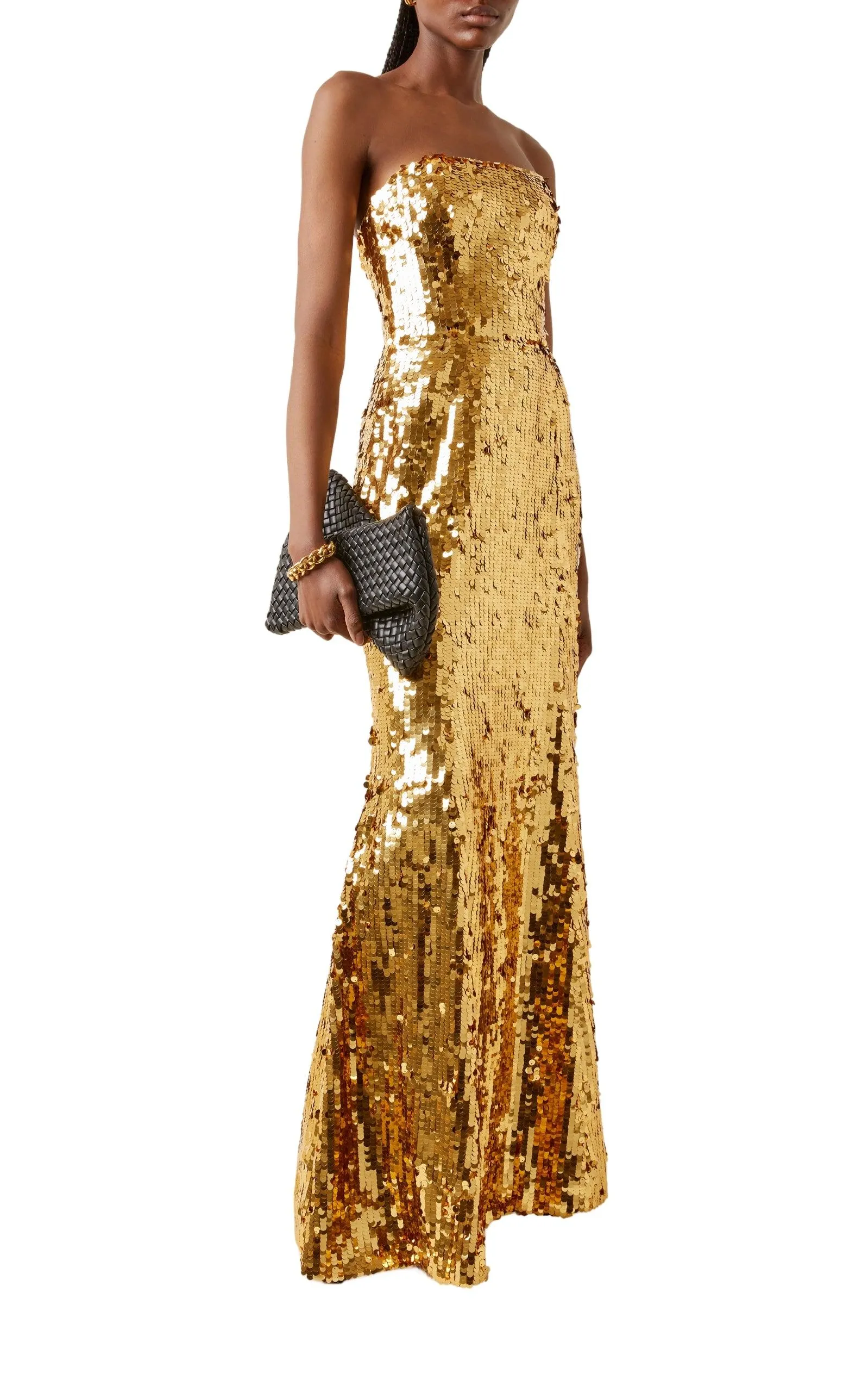 Sequined Strapless Gown Dress sold by Runaway Catalog product image thumbnail 2