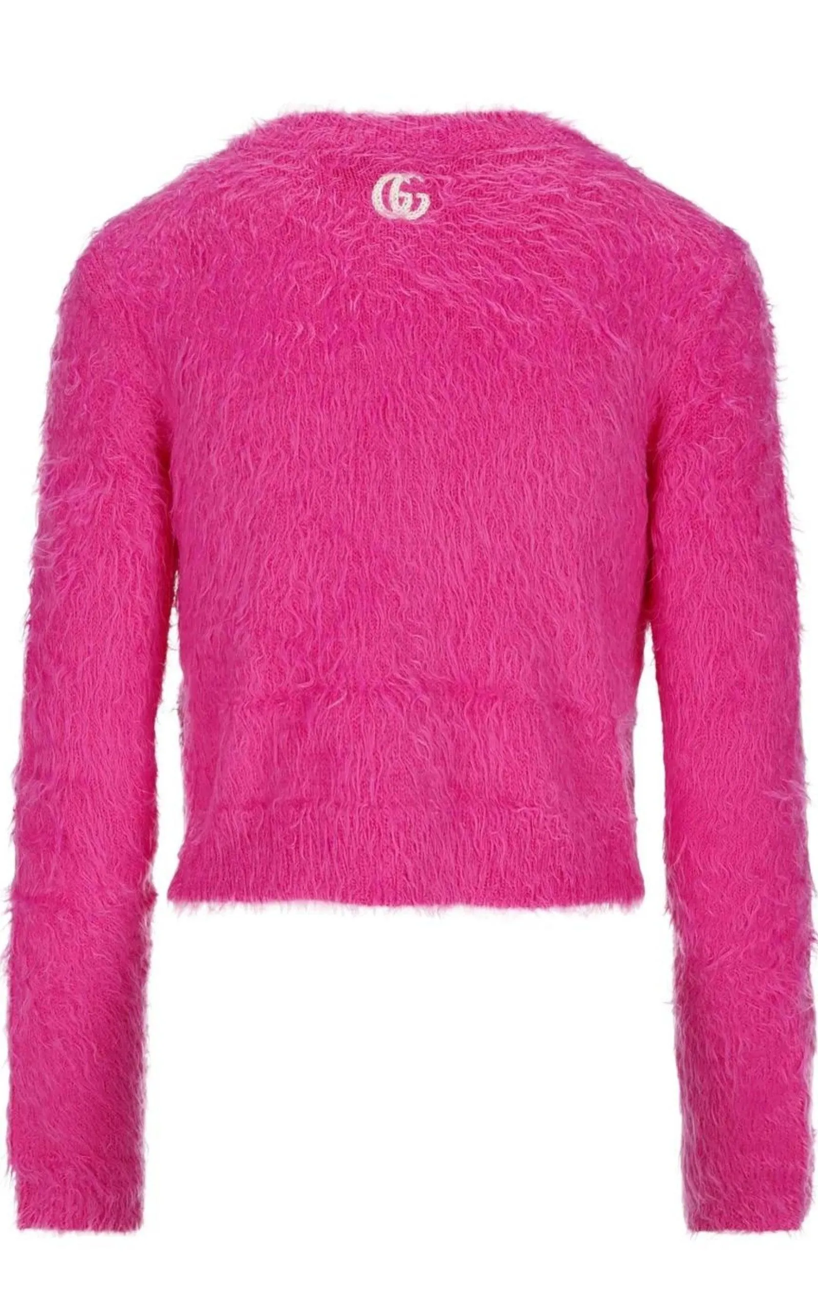 Pink Brushed Wool Cardigan sold by Runaway Catalog product image thumbnail 4