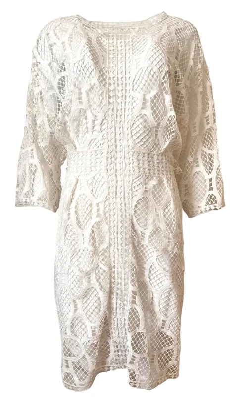 Crochet Lace Cotton Dress sold by Runaway Catalog