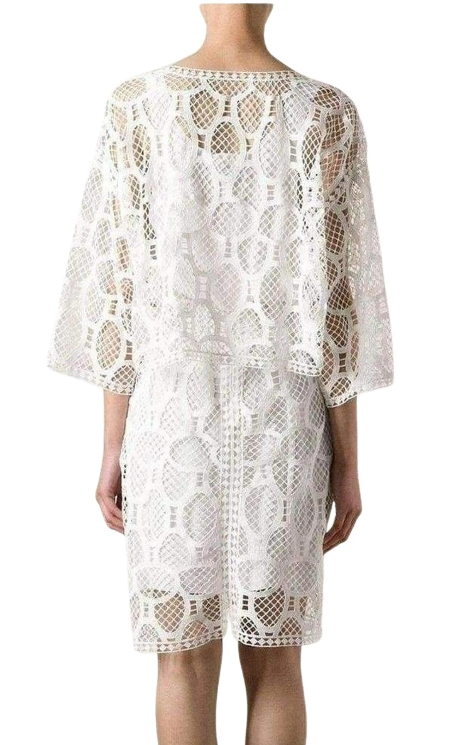 Crochet Lace Cotton Dress sold by Runaway Catalog product image thumbnail 4