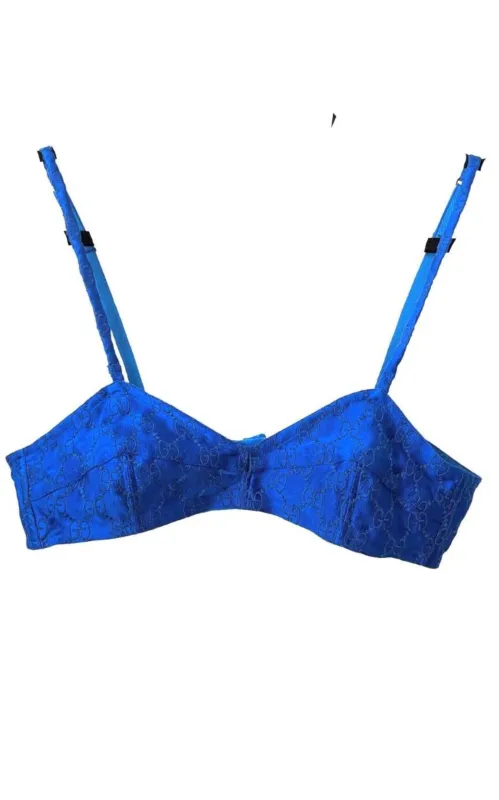 Embroidered Silk Logo Crop Top sold by Runaway Catalog