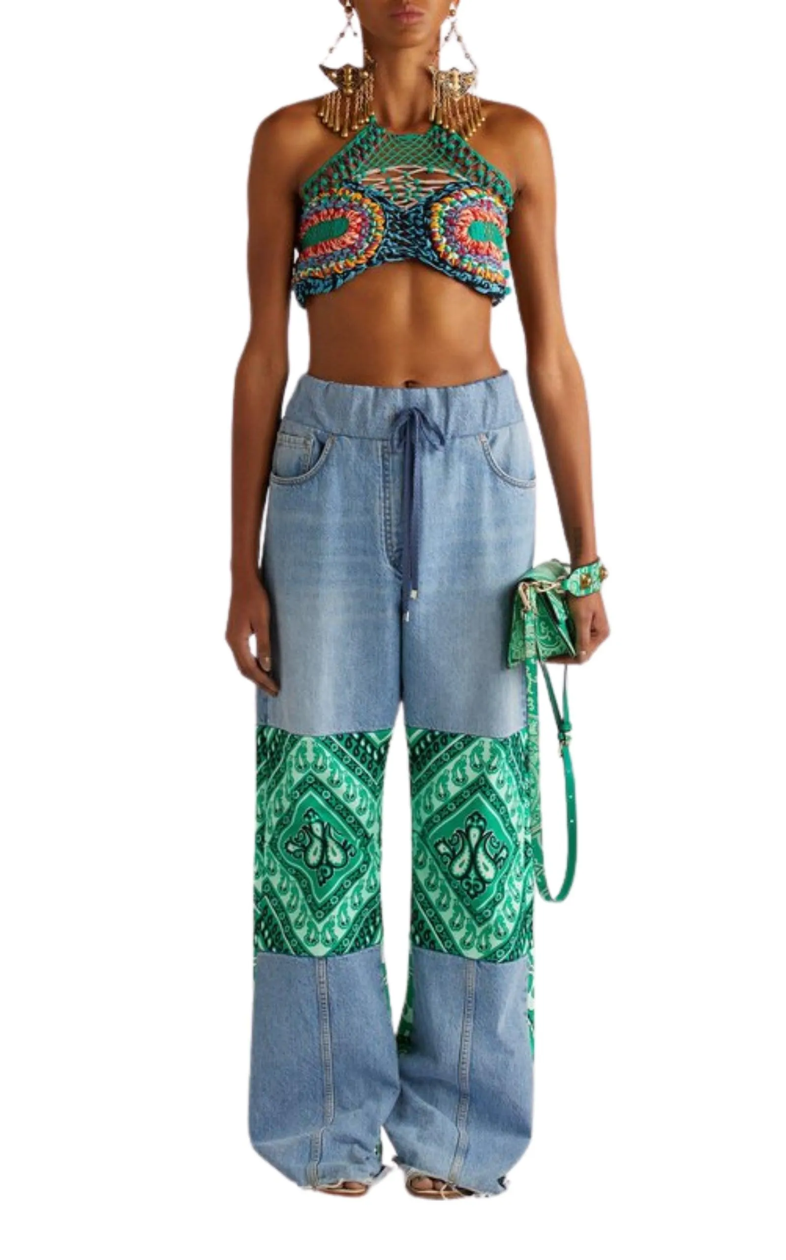 Cropped Crocheted Halterneck Top sold by Runaway Catalog product image thumbnail 3