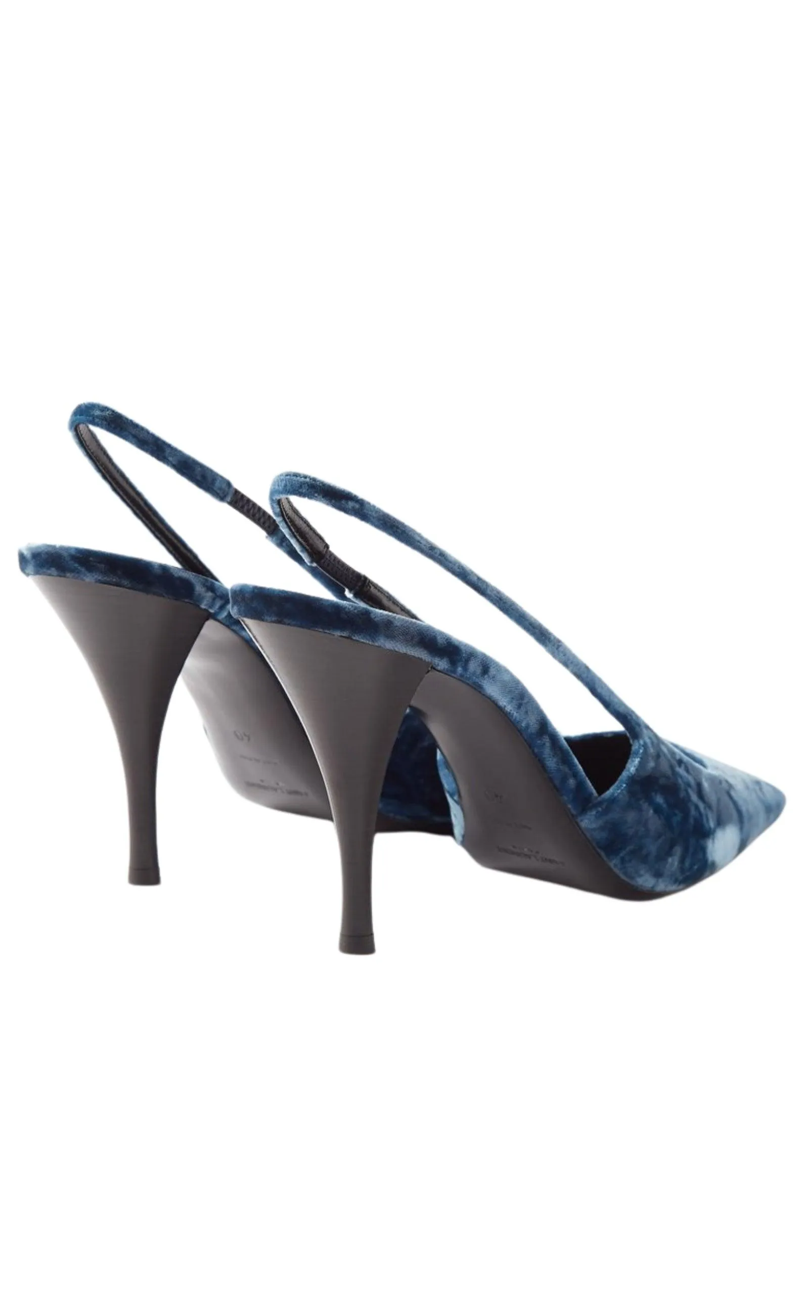 Blade 90 Velvet Slingback Pumps sold by Runaway Catalog product image thumbnail 4