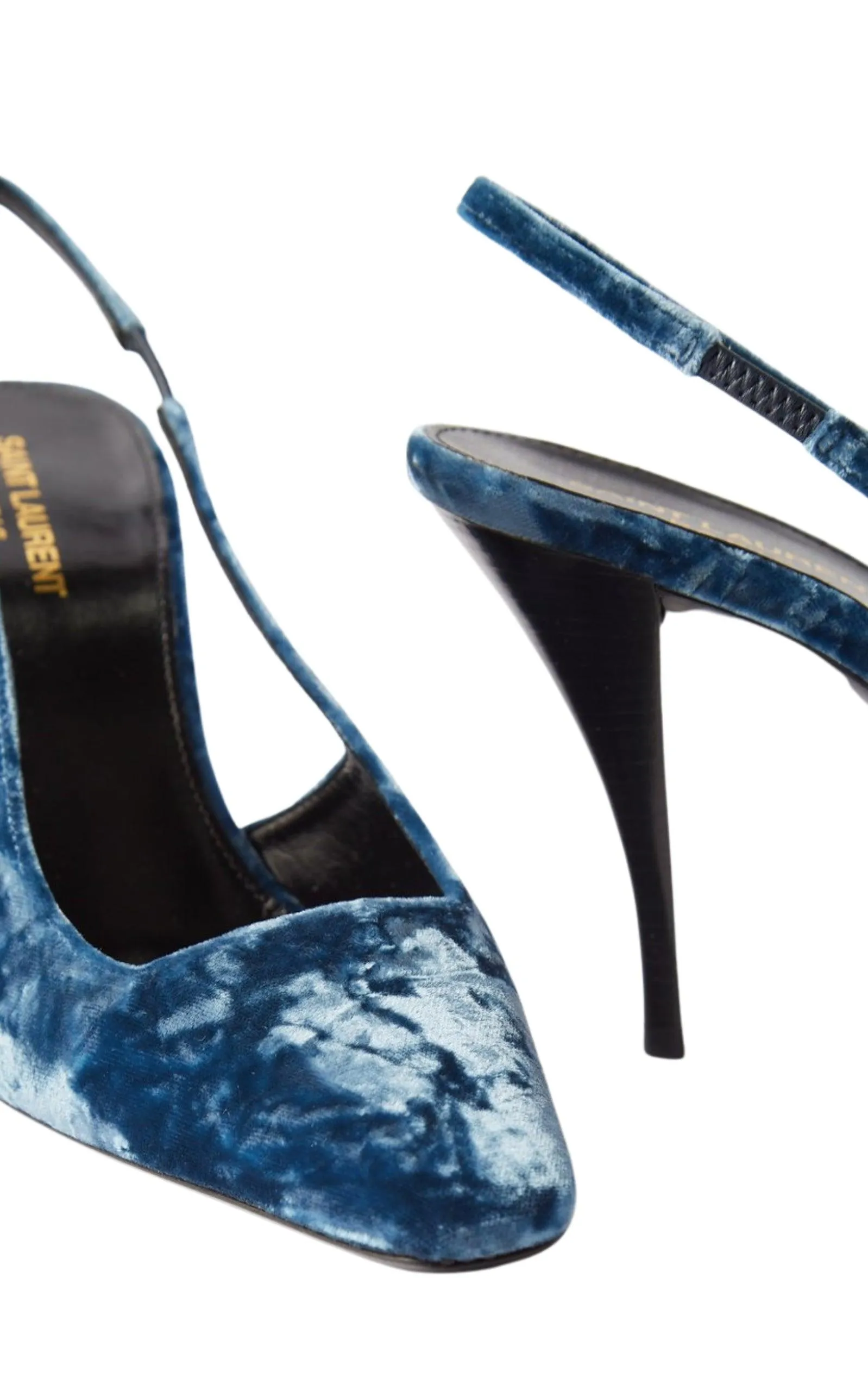 Blade 90 Velvet Slingback Pumps sold by Runaway Catalog product image thumbnail 5