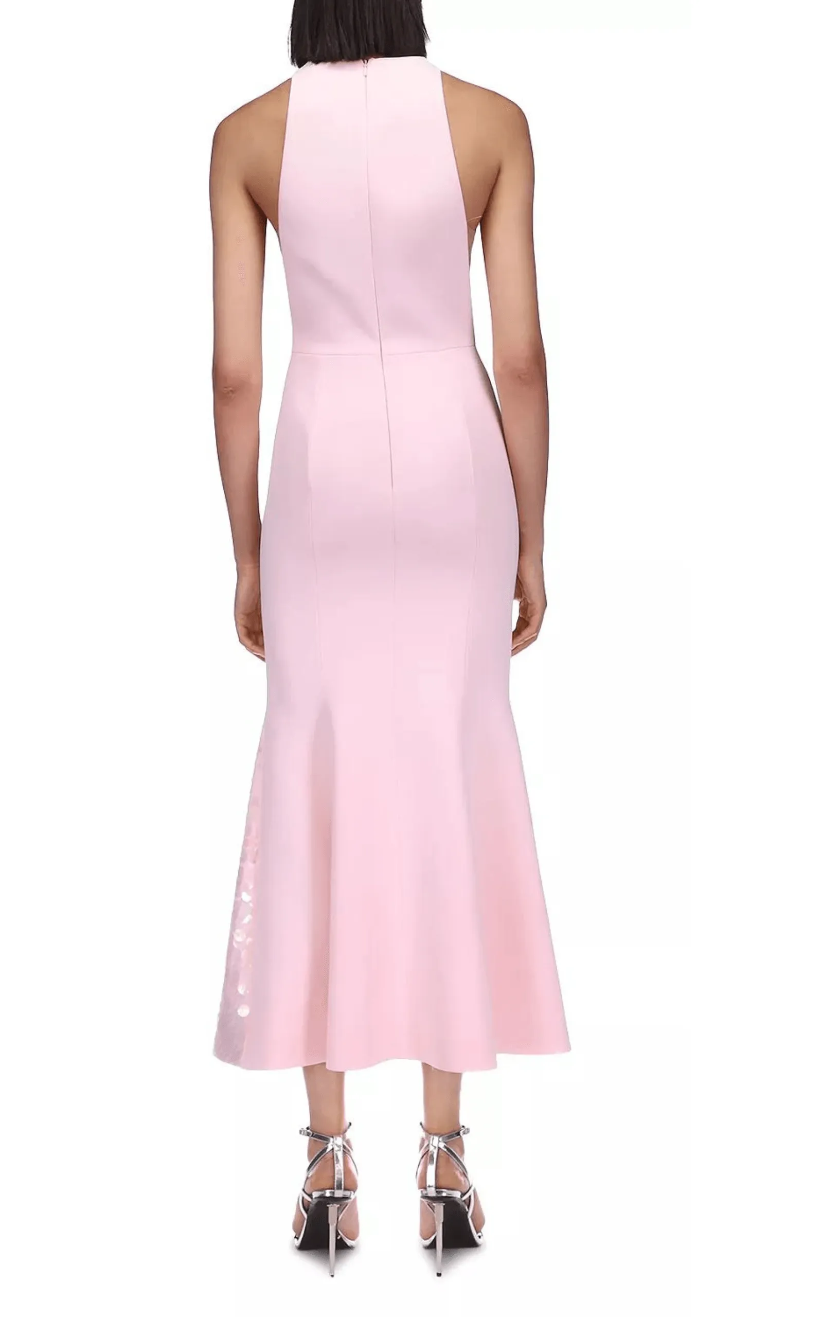 Paillette Illusion Midi Pink Dress sold by Runaway Catalog product image thumbnail 5