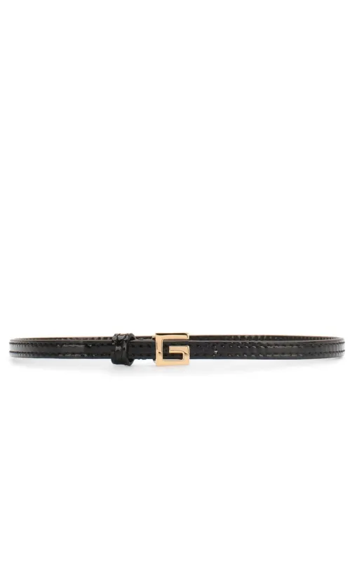 Leather Square GG Choker sold by Runaway Catalog