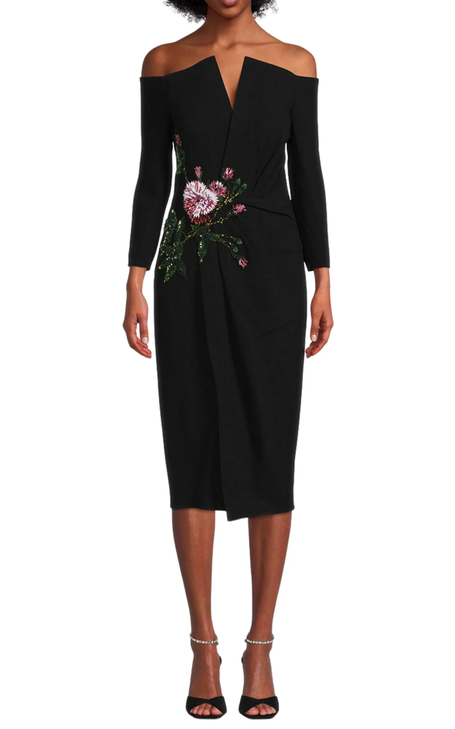 V-neck Crystal Cocktail Dress sold by Runaway Catalog product image thumbnail 3