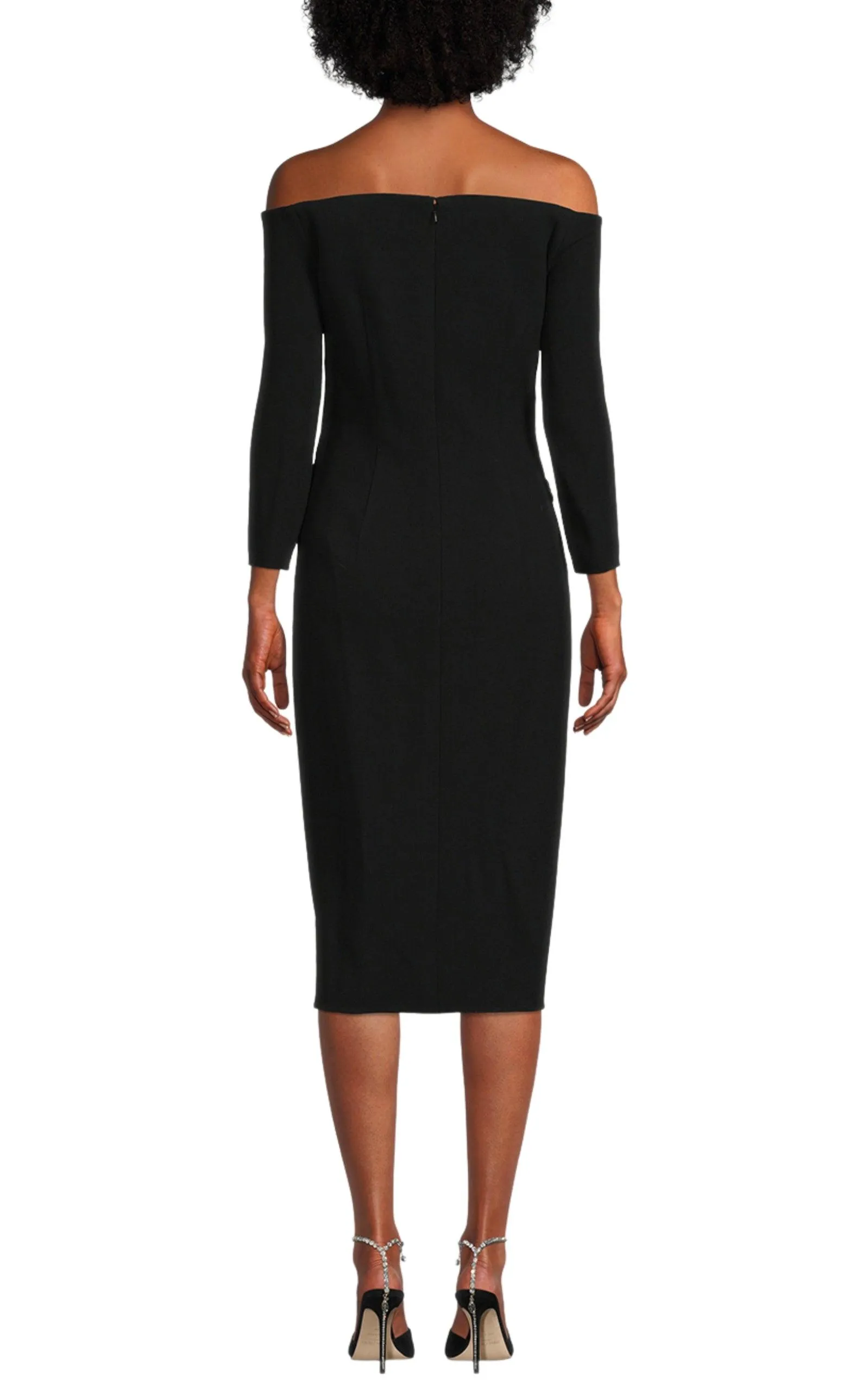 V-neck Crystal Cocktail Dress sold by Runaway Catalog product image thumbnail 4