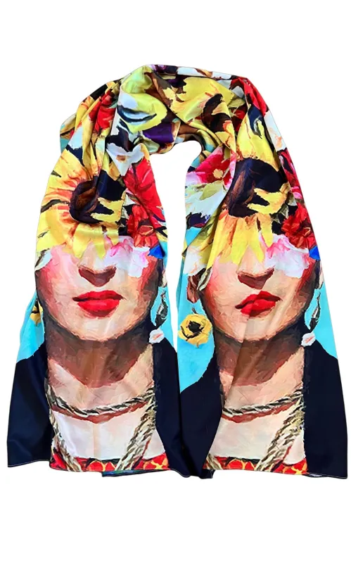 Double Sided Silk Shawl sold by Runaway Catalog