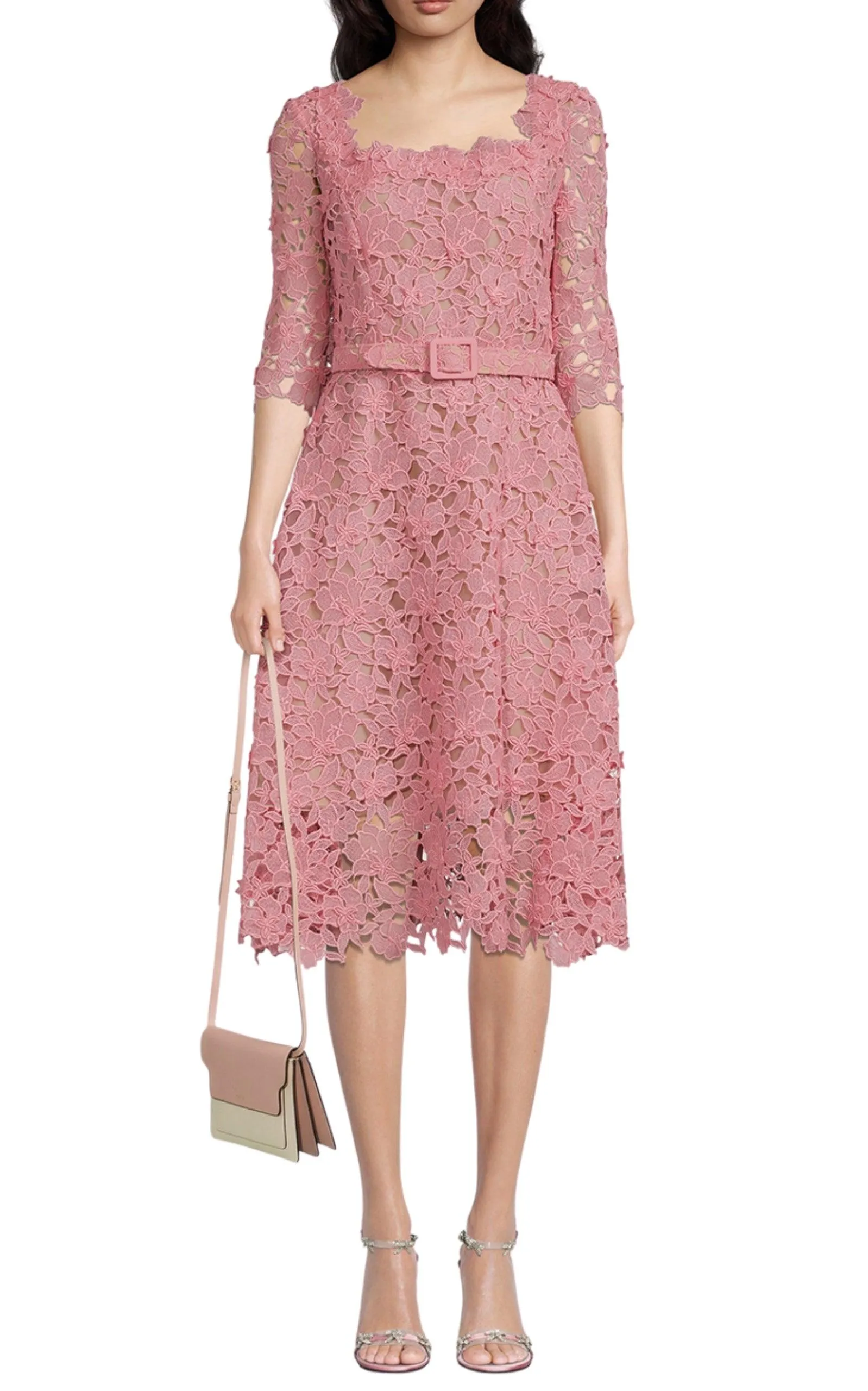 Floral Guipure Lace Dress sold by Runaway Catalog product image thumbnail 2