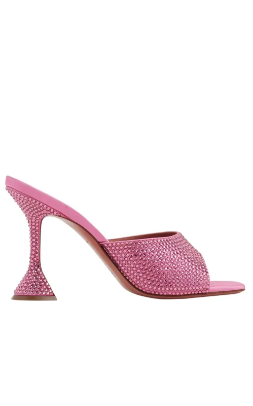 Pink Lupita Crystal Mules sold by Runaway Catalog