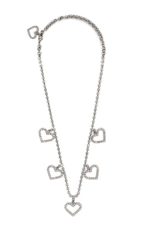 Crystal Heart Necklace made by Runaway Catalog