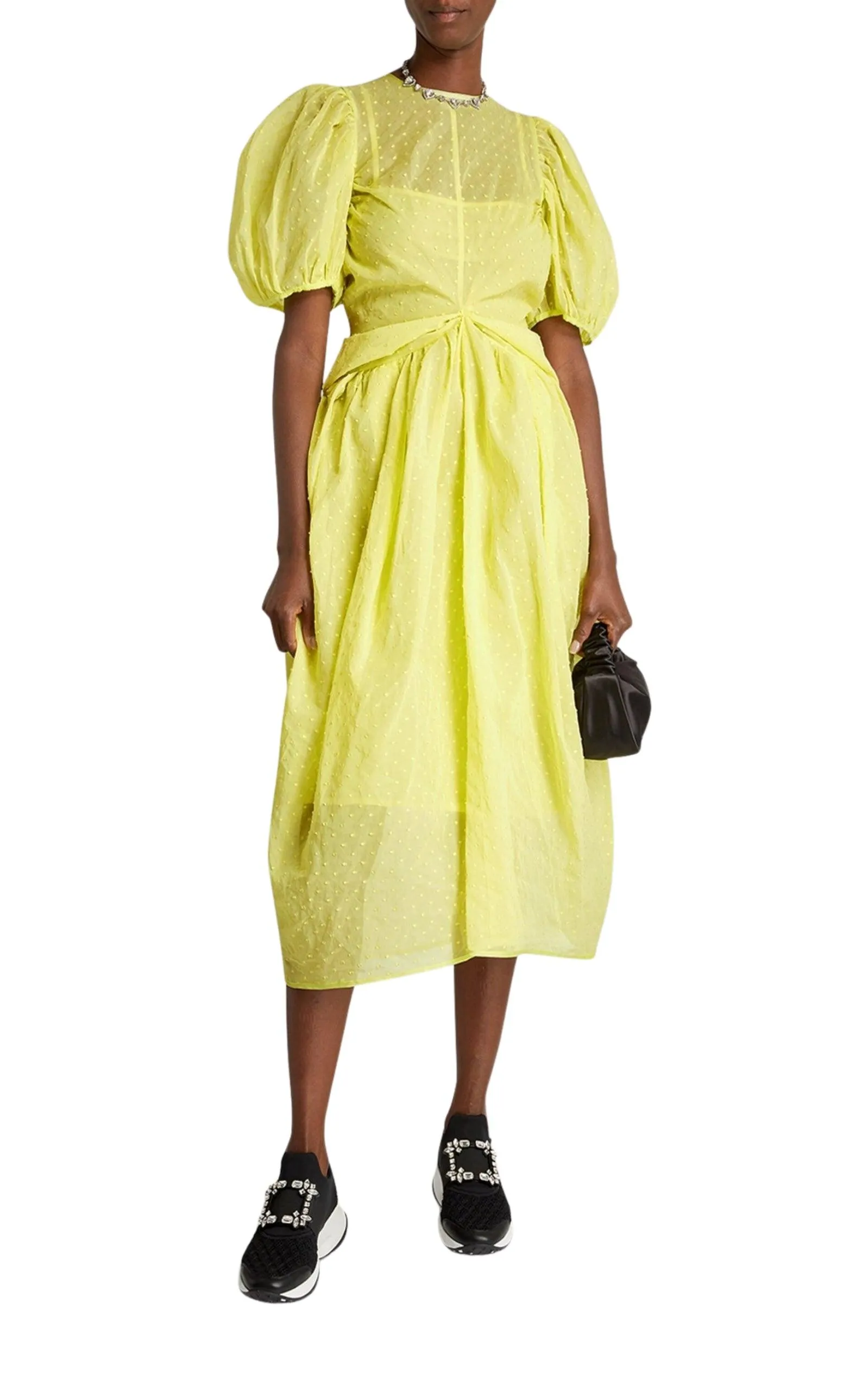 Juniper Puff-Sleeved Midi Dress sold by Runaway Catalog product image thumbnail 2