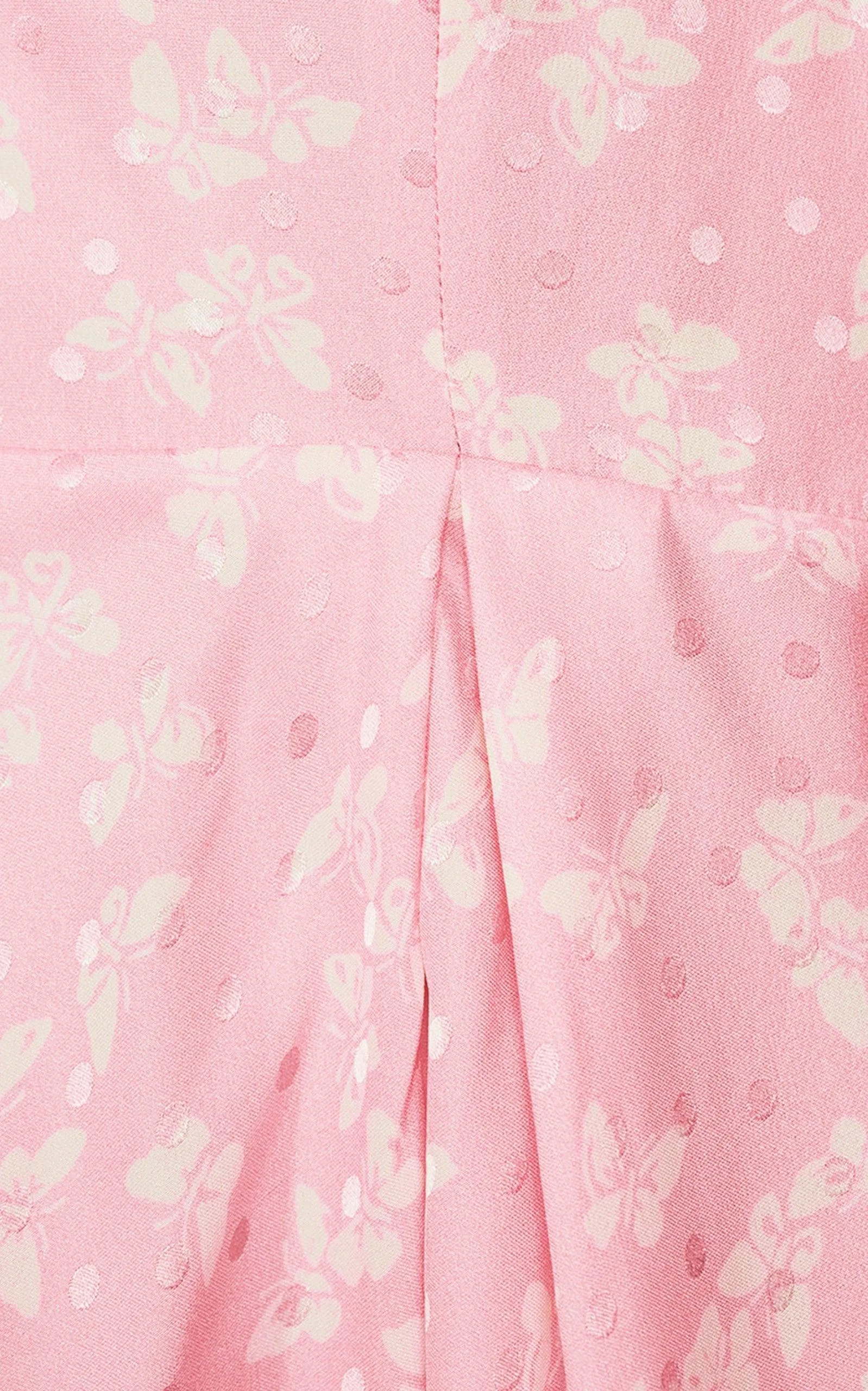 Butterfly Jacquard Silk Mini Dress sold by Runaway Catalog product image thumbnail 5