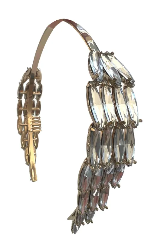 Rhinestone Headpiece made by BCBGMaxAzria