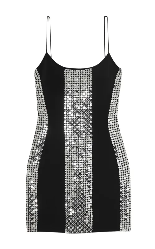 Crystal Embroidered Cami Mini Dress made by David Koma