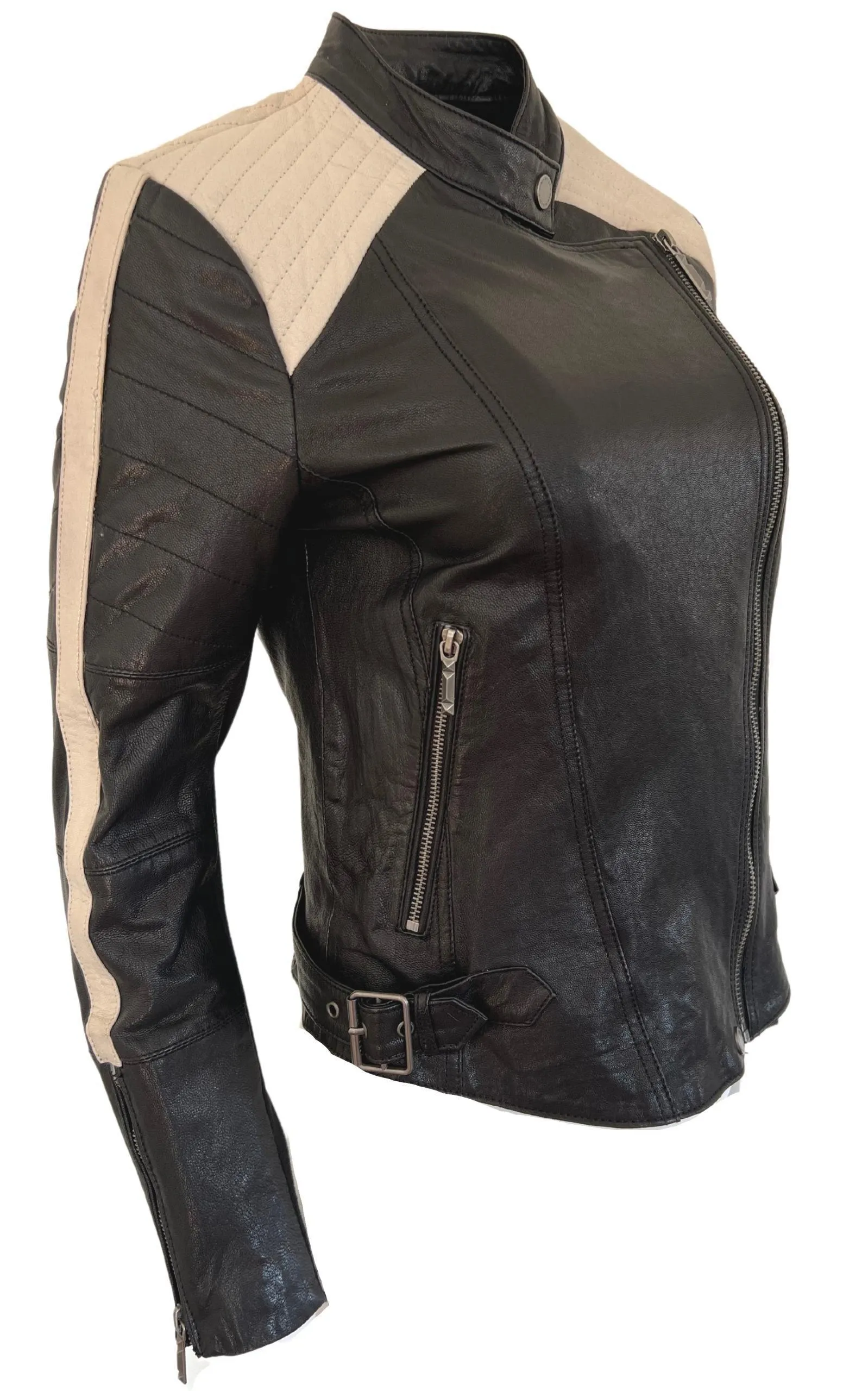Moto Leather Jacket sold by Runaway Catalog product image thumbnail 2