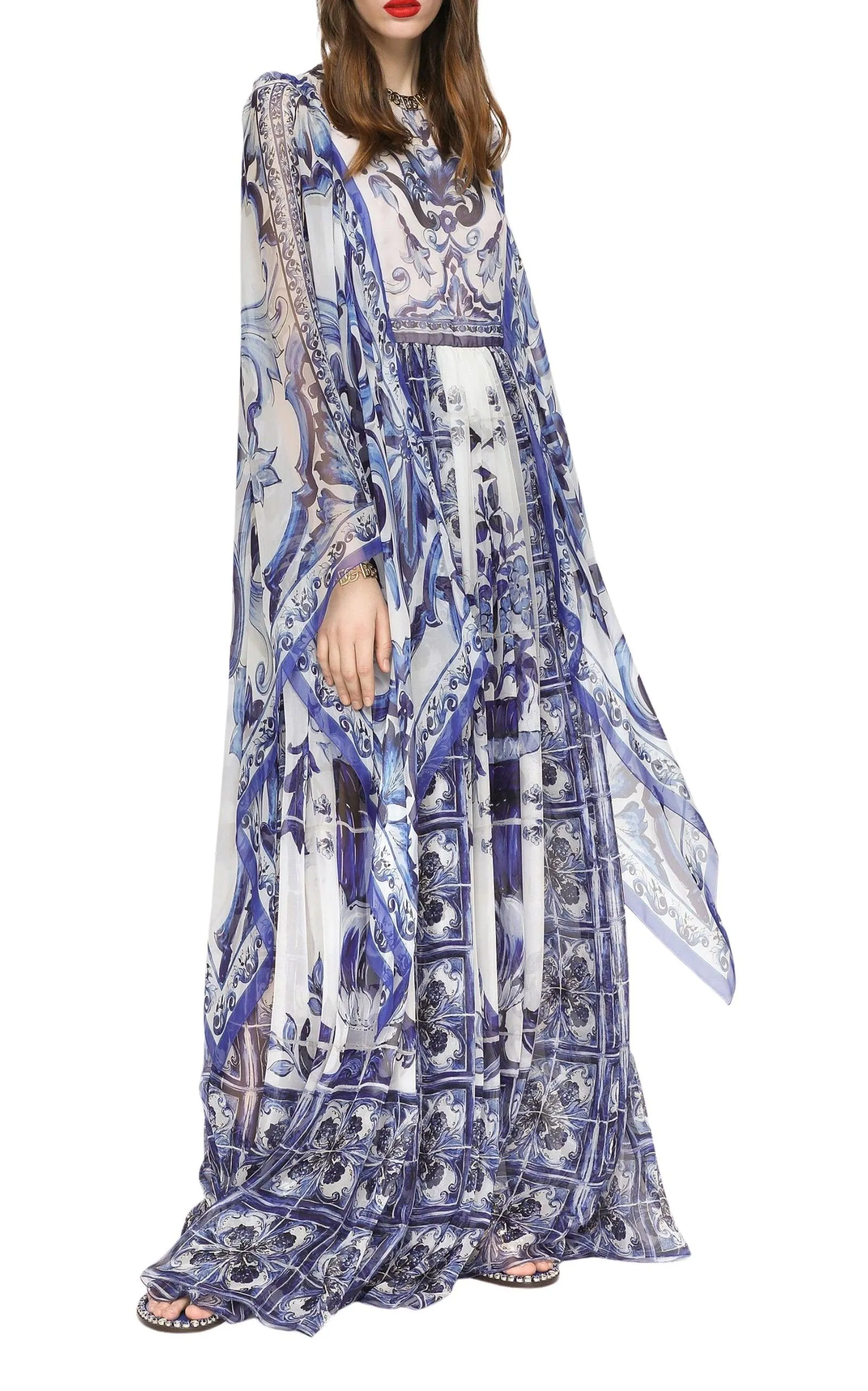 Chiffon Kimono Dress sold by Runaway Catalog product image thumbnail 3