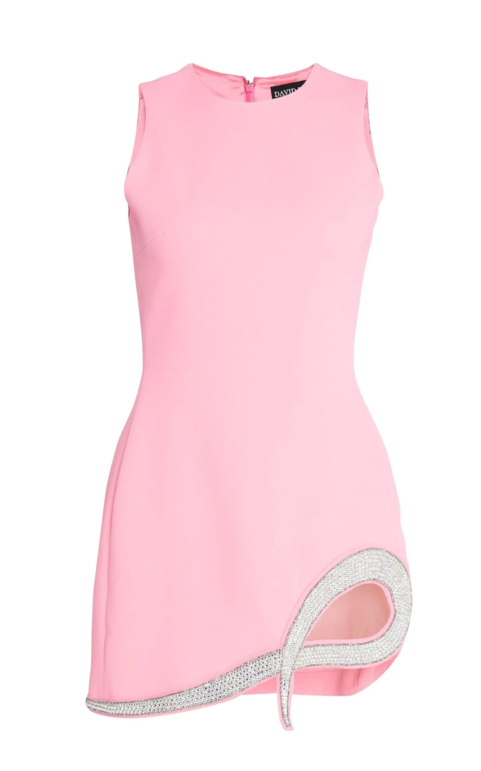 Crystal-Embellished Cady Mini Dress sold by Runaway Catalog